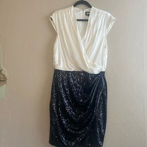 Alexia Admor silk & sequin dress, size medium